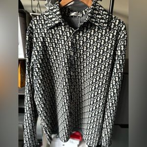 AUTHENTIC DIOR OBLIQUE OVER SHIRT (Men’s Size Large)